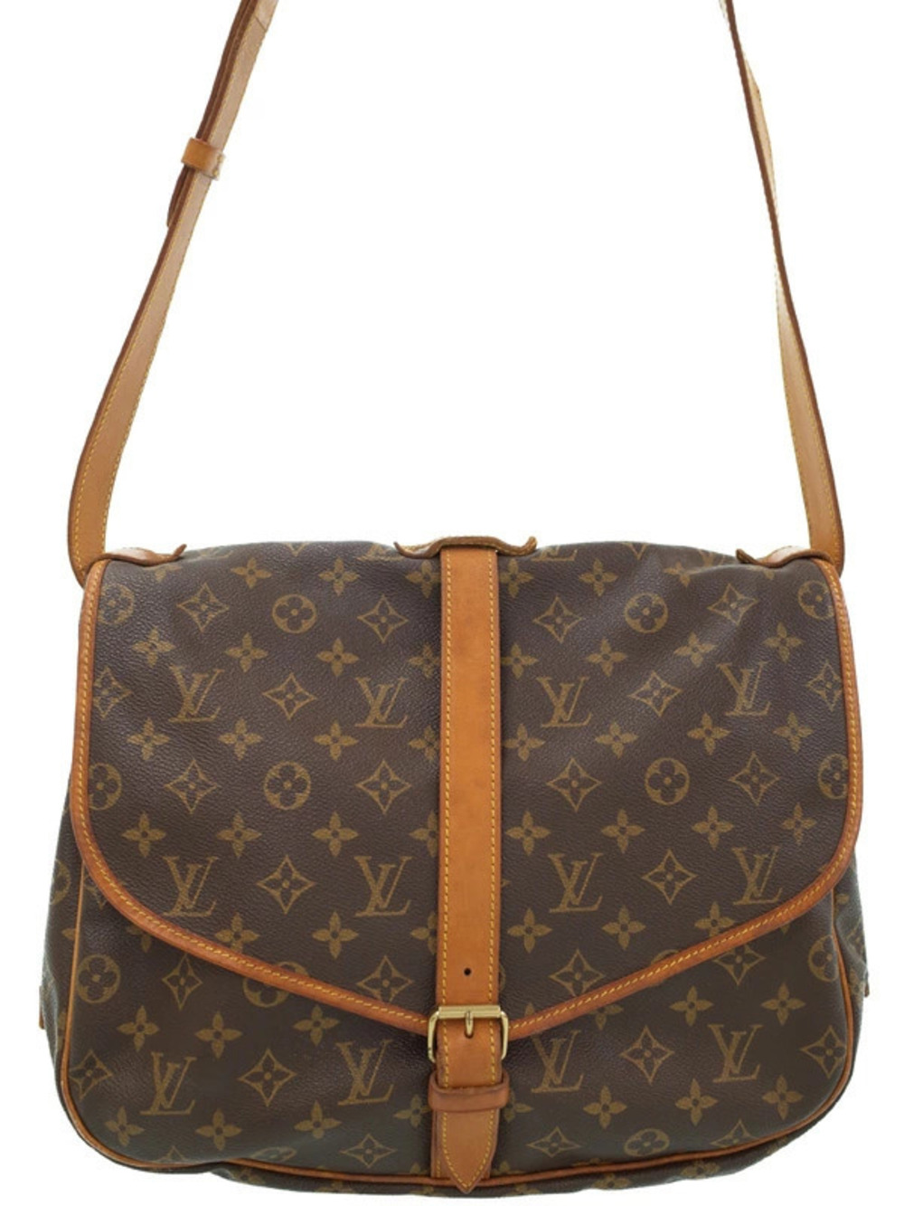 Louis Vuitton Monogram Saumur Shoulder Bag